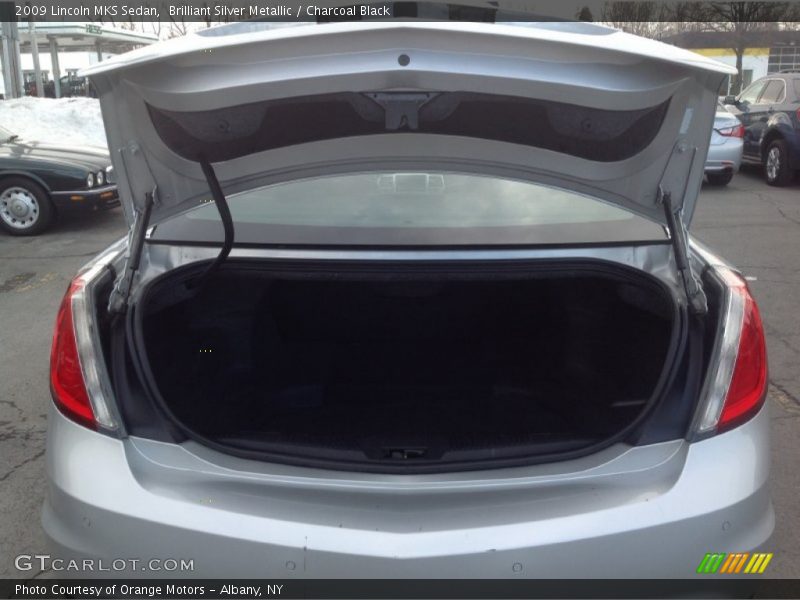 Brilliant Silver Metallic / Charcoal Black 2009 Lincoln MKS Sedan