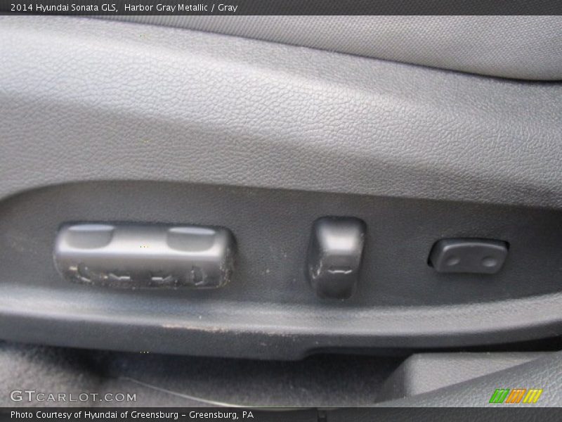 Harbor Gray Metallic / Gray 2014 Hyundai Sonata GLS