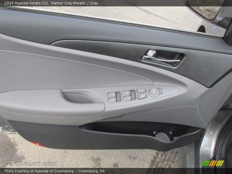 Harbor Gray Metallic / Gray 2014 Hyundai Sonata GLS