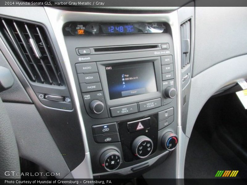 Harbor Gray Metallic / Gray 2014 Hyundai Sonata GLS