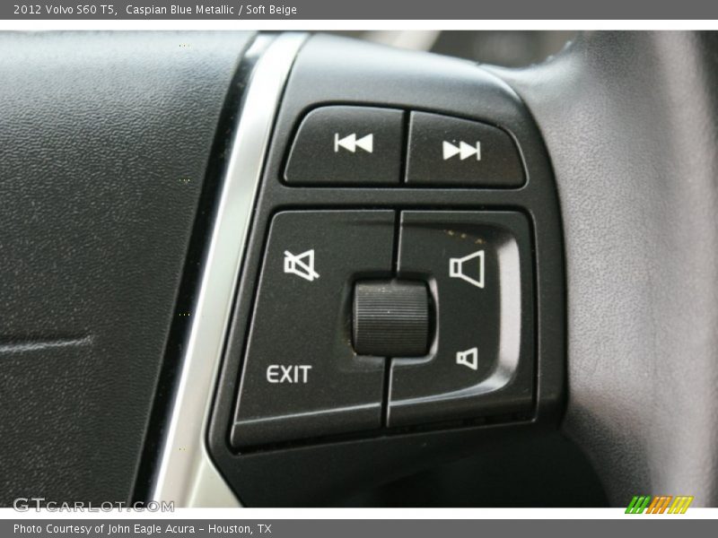 Caspian Blue Metallic / Soft Beige 2012 Volvo S60 T5
