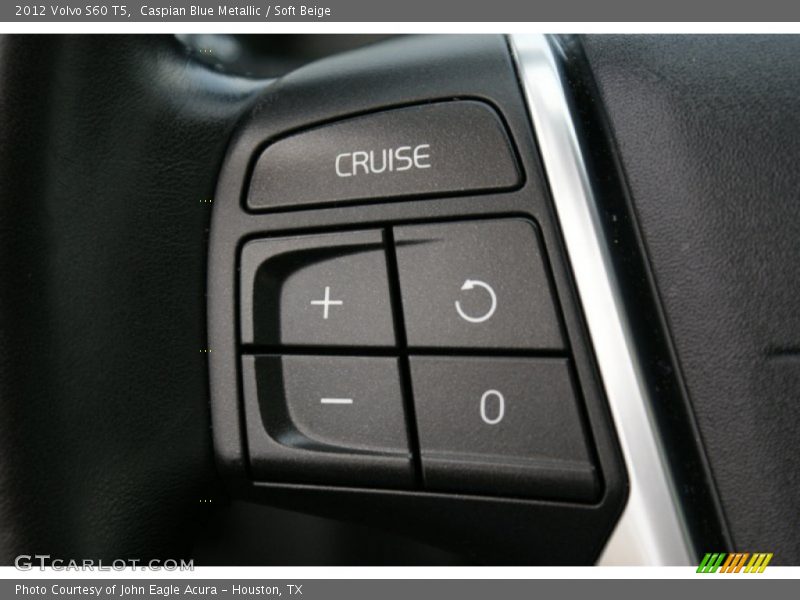 Caspian Blue Metallic / Soft Beige 2012 Volvo S60 T5