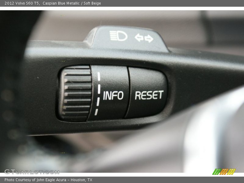 Caspian Blue Metallic / Soft Beige 2012 Volvo S60 T5