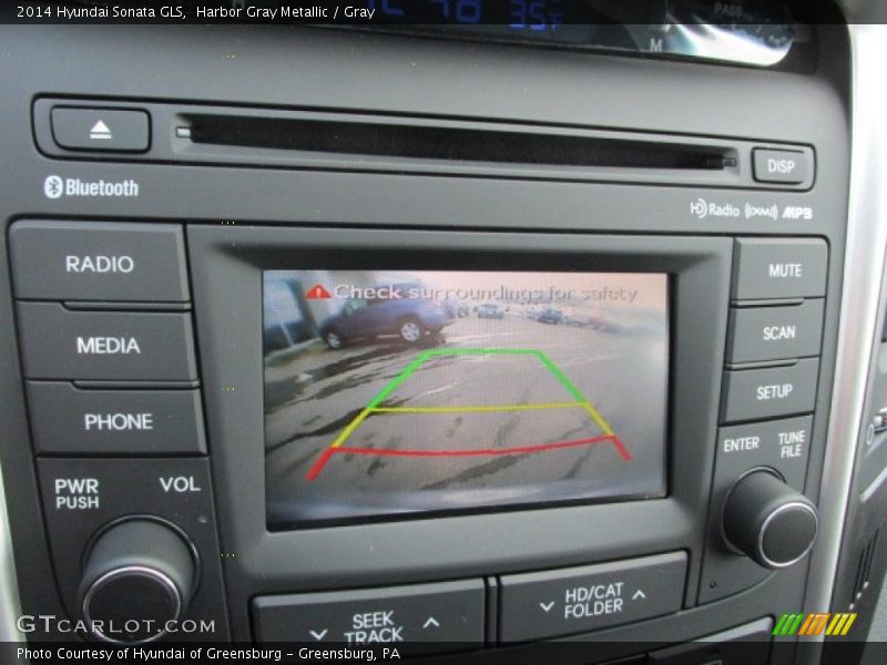 Harbor Gray Metallic / Gray 2014 Hyundai Sonata GLS
