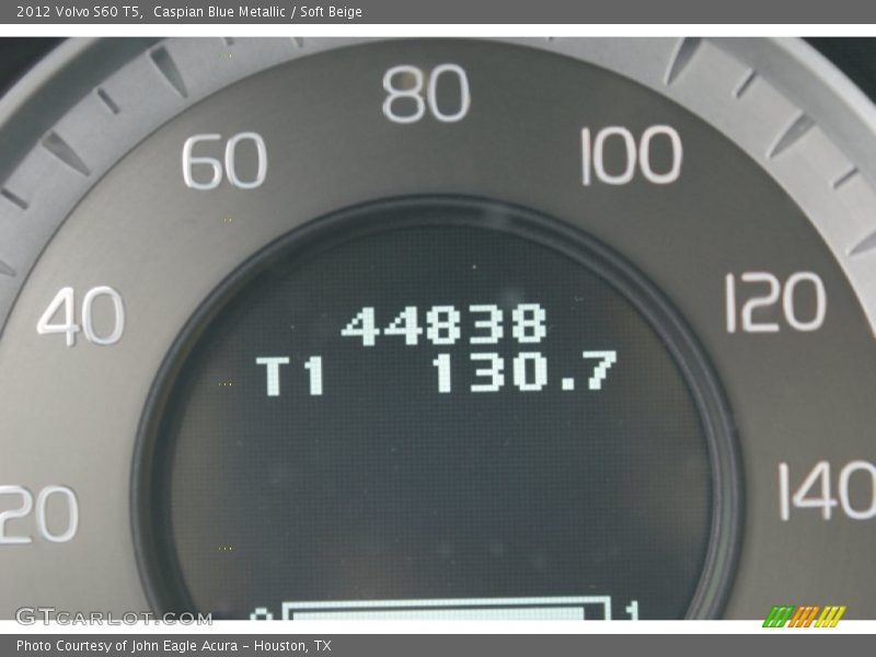 Caspian Blue Metallic / Soft Beige 2012 Volvo S60 T5