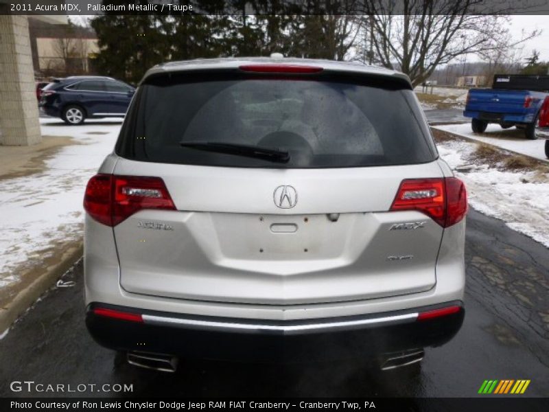 Palladium Metallic / Taupe 2011 Acura MDX