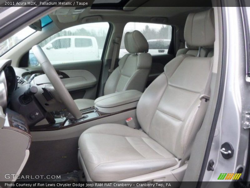 Palladium Metallic / Taupe 2011 Acura MDX