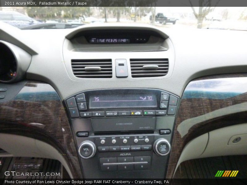 Palladium Metallic / Taupe 2011 Acura MDX