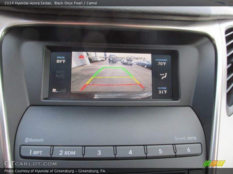 Black Onyx Pearl / Camel 2014 Hyundai Azera Sedan