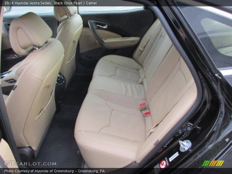 Rear Seat of 2014 Azera Sedan