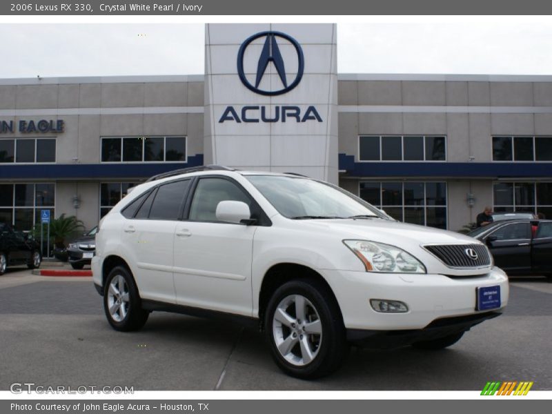 Crystal White Pearl / Ivory 2006 Lexus RX 330