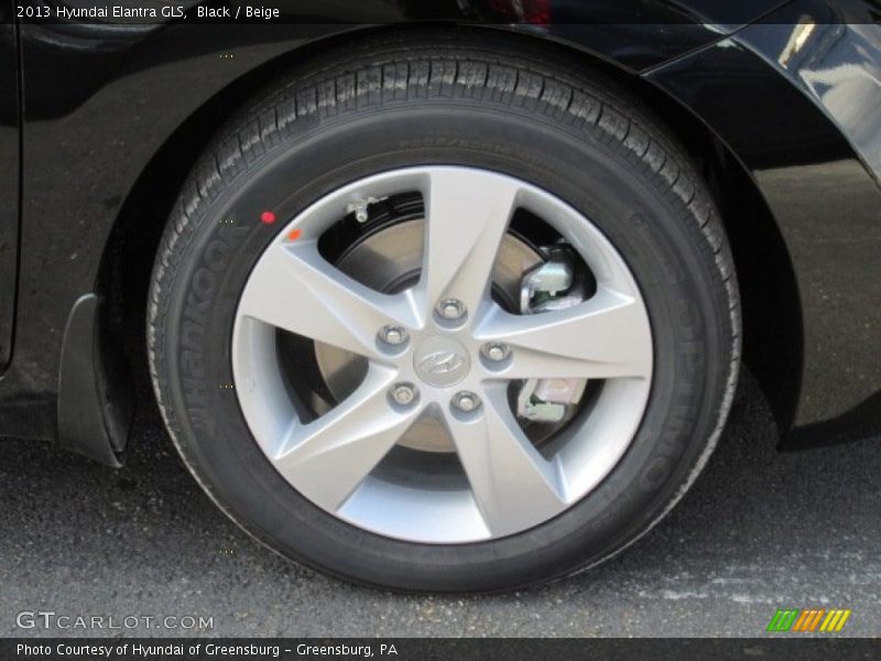 Black / Beige 2013 Hyundai Elantra GLS