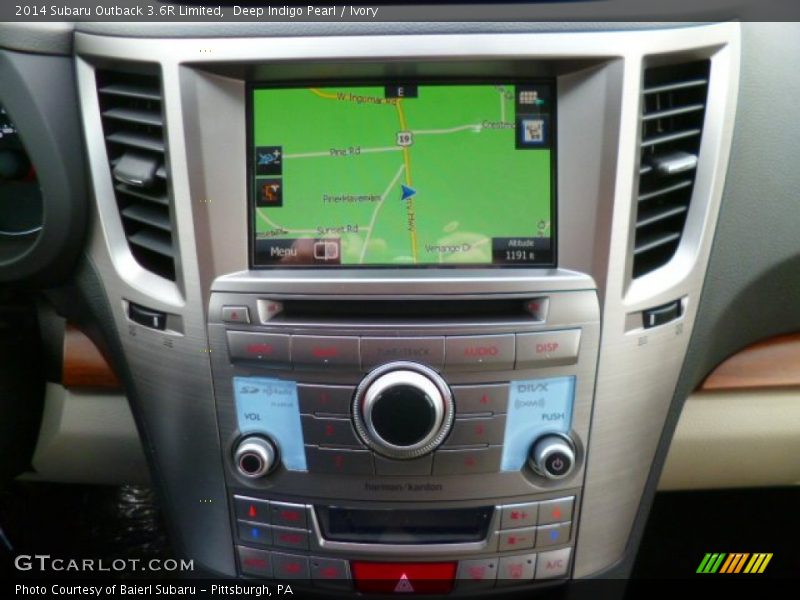 Controls of 2014 Outback 3.6R Limited