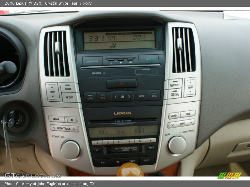 Crystal White Pearl / Ivory 2006 Lexus RX 330