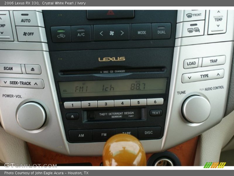 Crystal White Pearl / Ivory 2006 Lexus RX 330