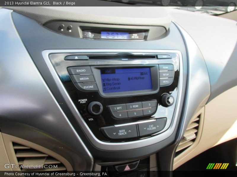 Black / Beige 2013 Hyundai Elantra GLS