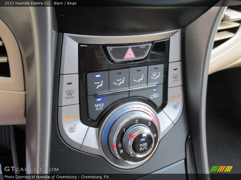 Black / Beige 2013 Hyundai Elantra GLS