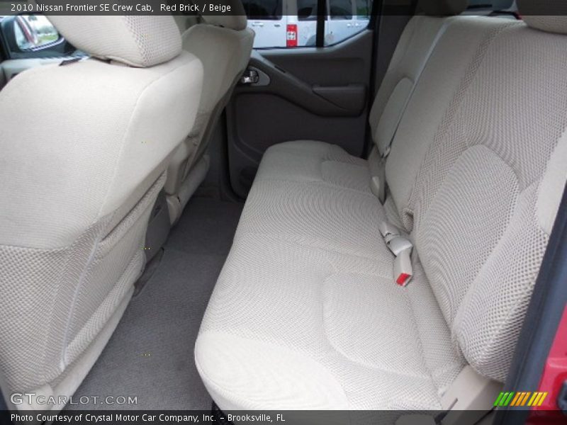Red Brick / Beige 2010 Nissan Frontier SE Crew Cab