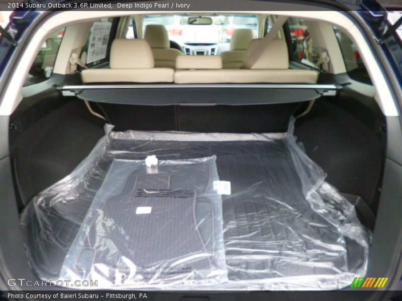Deep Indigo Pearl / Ivory 2014 Subaru Outback 3.6R Limited