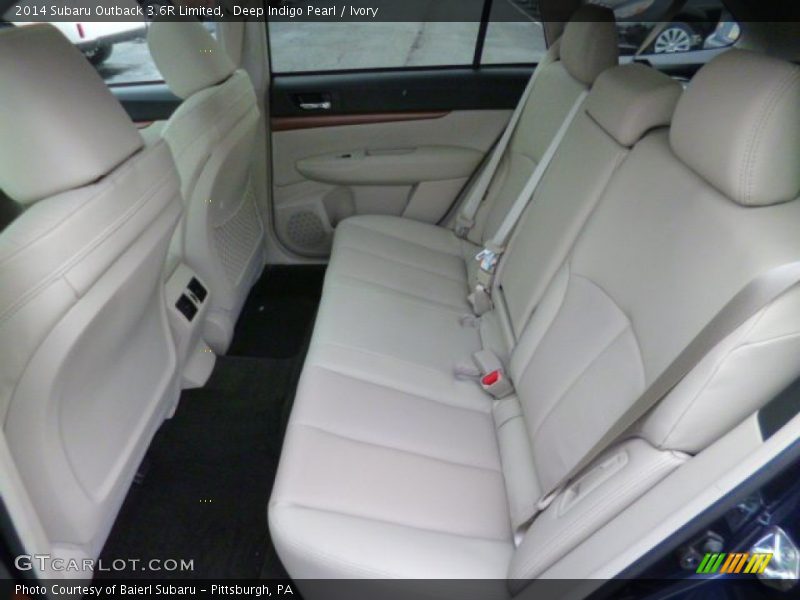 Deep Indigo Pearl / Ivory 2014 Subaru Outback 3.6R Limited