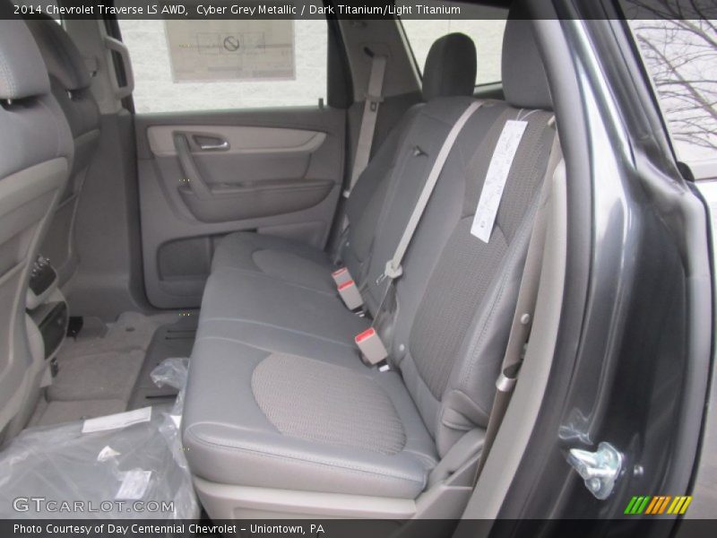 Rear Seat of 2014 Traverse LS AWD