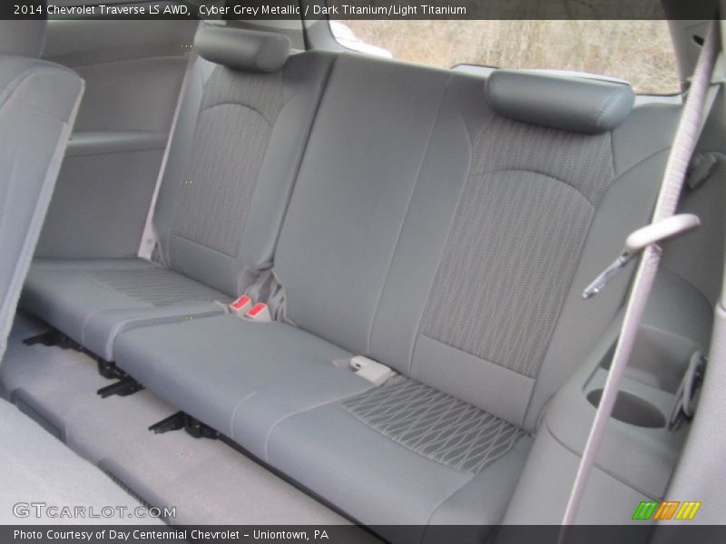 Rear Seat of 2014 Traverse LS AWD