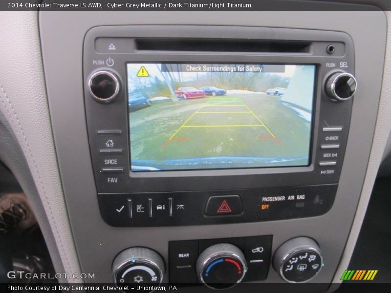 Controls of 2014 Traverse LS AWD