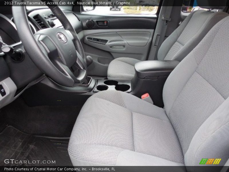 Nautical Blue Metallic / Graphite 2012 Toyota Tacoma V6 Access Cab 4x4