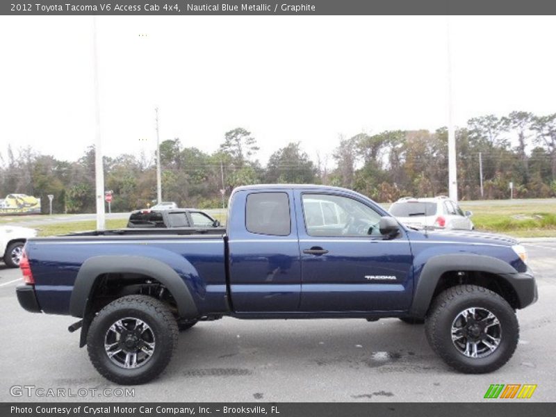 Nautical Blue Metallic / Graphite 2012 Toyota Tacoma V6 Access Cab 4x4