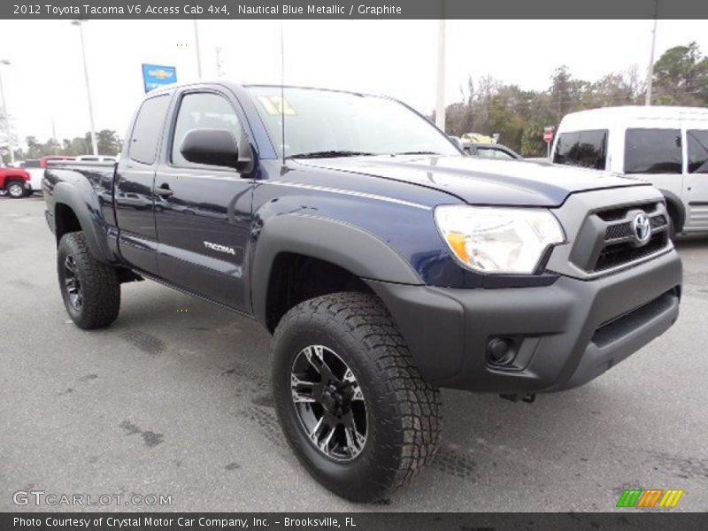 Nautical Blue Metallic / Graphite 2012 Toyota Tacoma V6 Access Cab 4x4