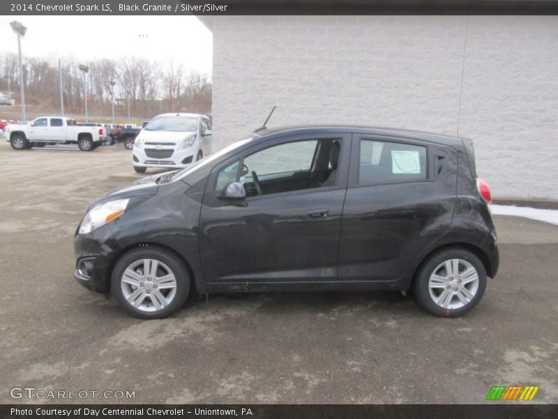 Black Granite / Silver/Silver 2014 Chevrolet Spark LS
