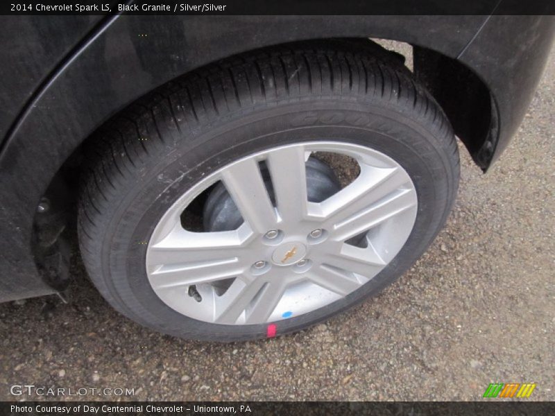 Black Granite / Silver/Silver 2014 Chevrolet Spark LS