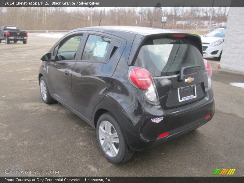 Black Granite / Silver/Silver 2014 Chevrolet Spark LS