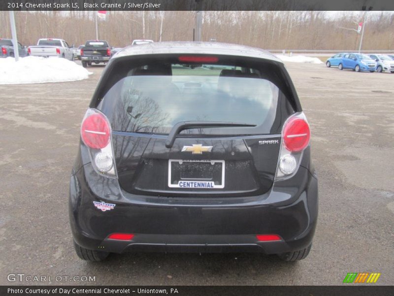 Black Granite / Silver/Silver 2014 Chevrolet Spark LS