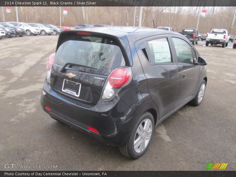 Black Granite / Silver/Silver 2014 Chevrolet Spark LS