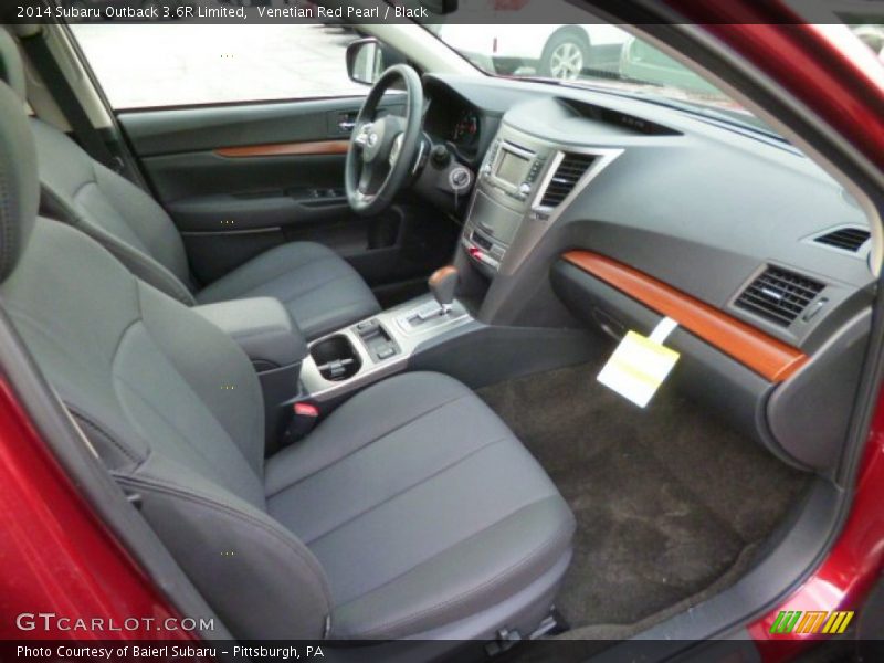 Venetian Red Pearl / Black 2014 Subaru Outback 3.6R Limited