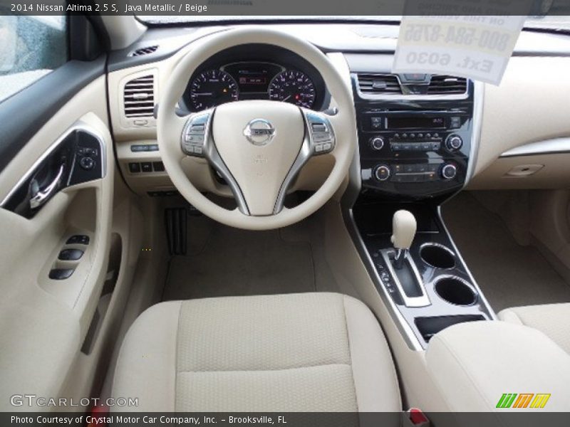 Java Metallic / Beige 2014 Nissan Altima 2.5 S