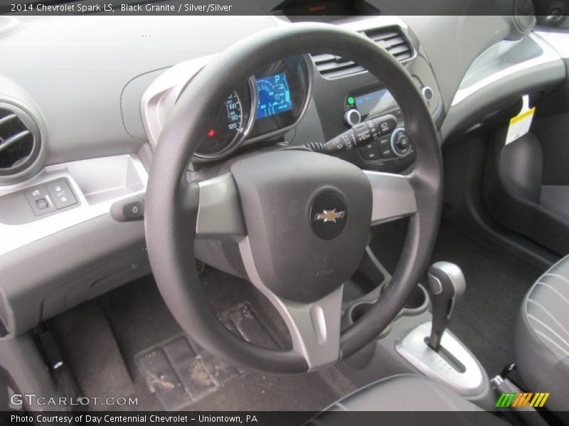 Black Granite / Silver/Silver 2014 Chevrolet Spark LS