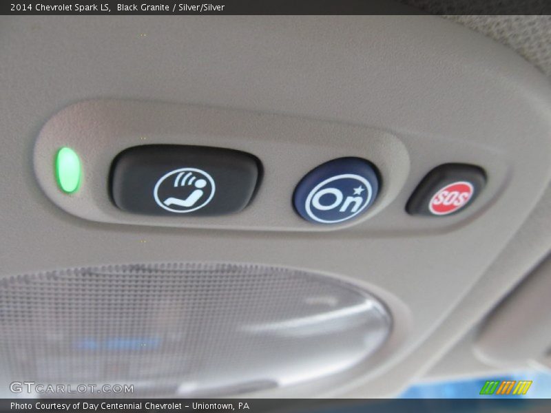 Black Granite / Silver/Silver 2014 Chevrolet Spark LS