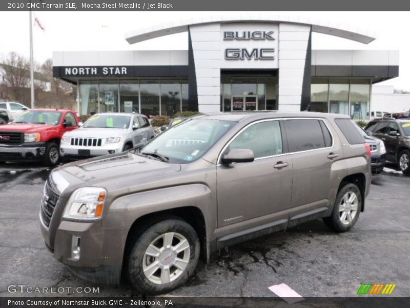 Mocha Steel Metallic / Jet Black 2010 GMC Terrain SLE