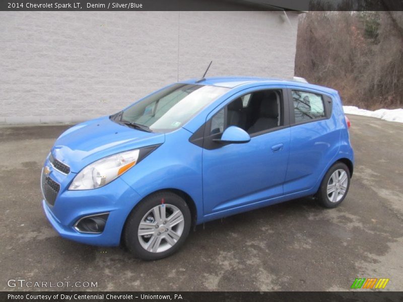 Denim / Silver/Blue 2014 Chevrolet Spark LT