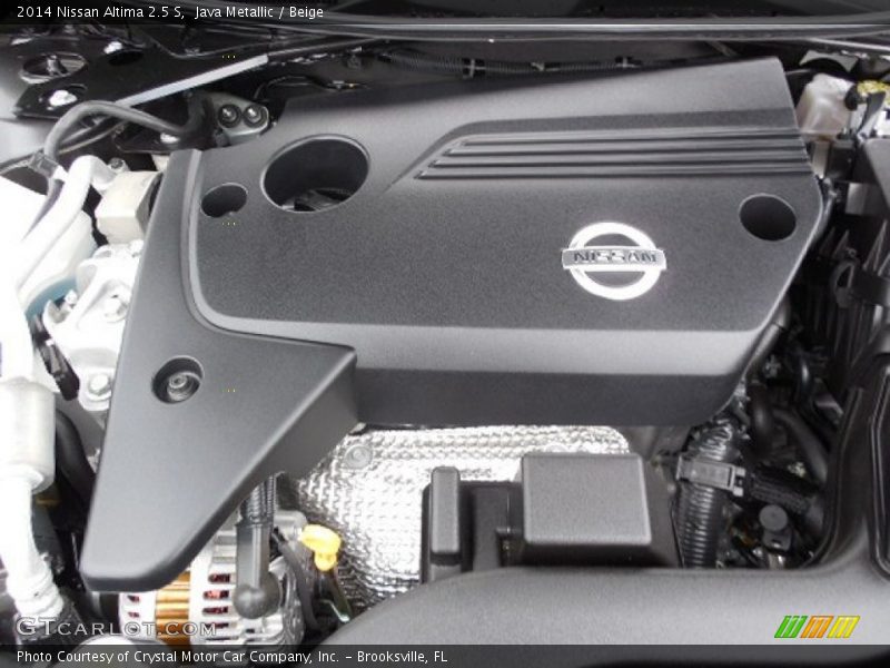 Java Metallic / Beige 2014 Nissan Altima 2.5 S
