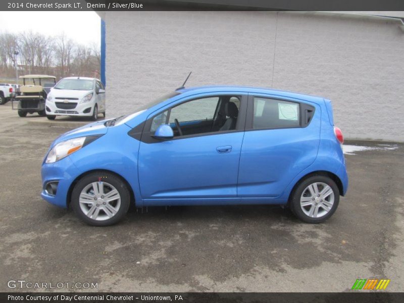 Denim / Silver/Blue 2014 Chevrolet Spark LT