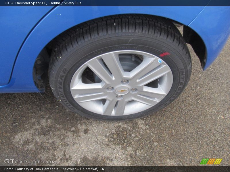 Denim / Silver/Blue 2014 Chevrolet Spark LT