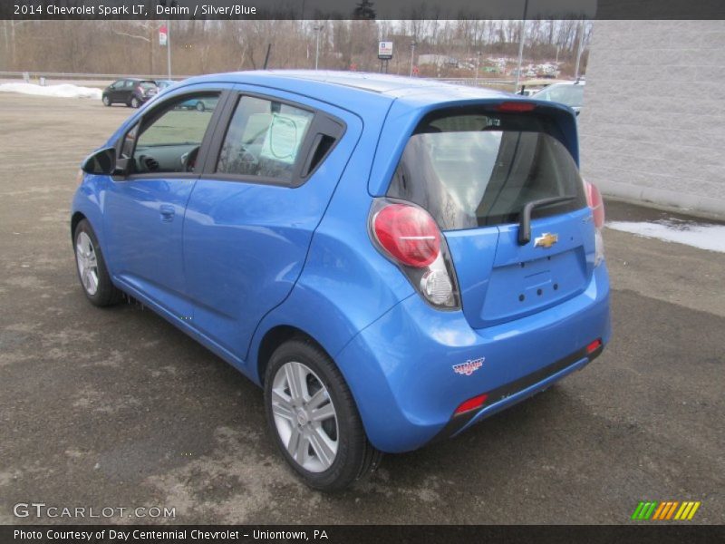 Denim / Silver/Blue 2014 Chevrolet Spark LT