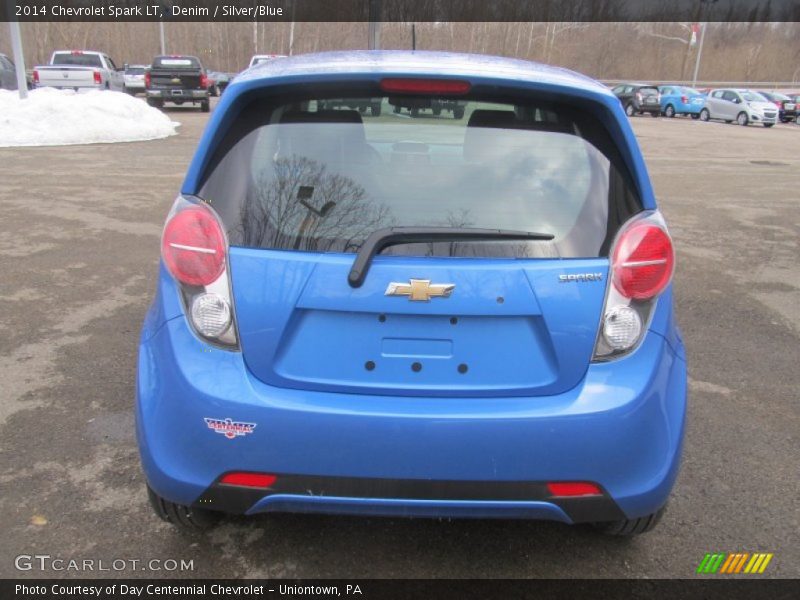 Denim / Silver/Blue 2014 Chevrolet Spark LT
