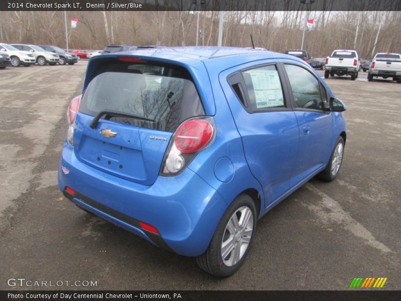 Denim / Silver/Blue 2014 Chevrolet Spark LT