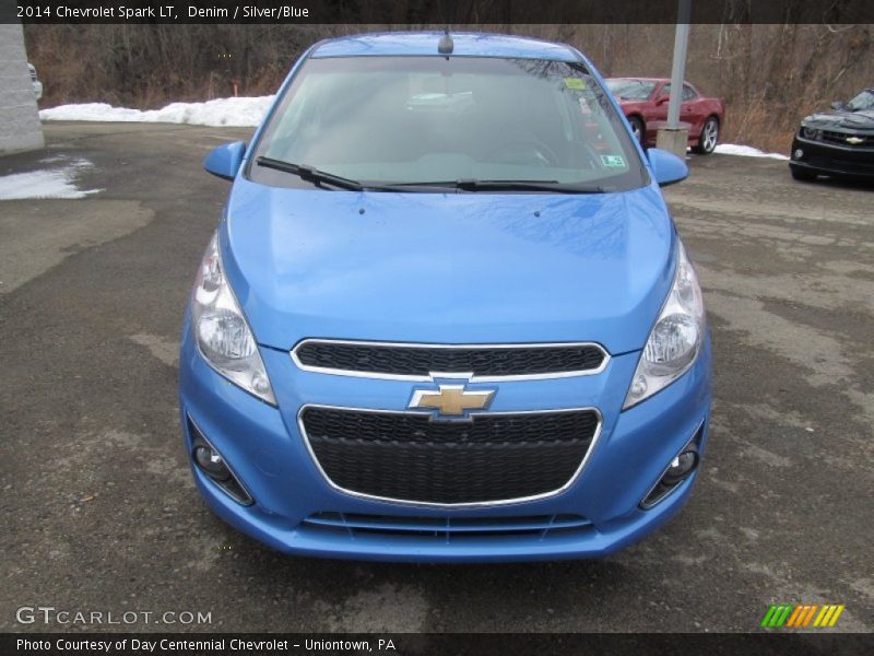 Denim / Silver/Blue 2014 Chevrolet Spark LT