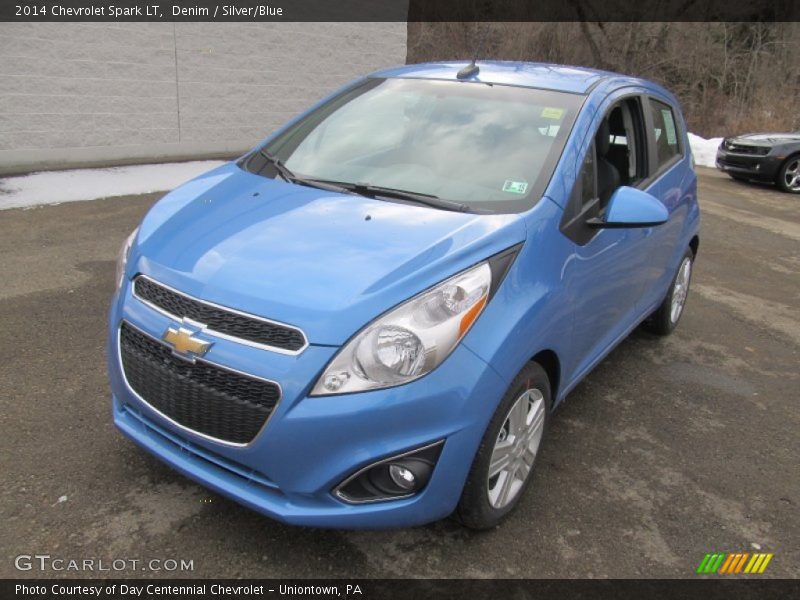 Denim / Silver/Blue 2014 Chevrolet Spark LT