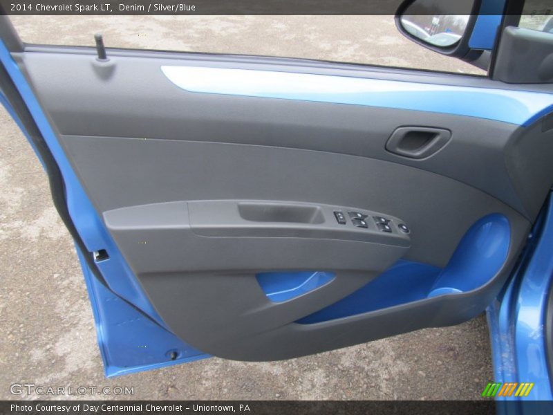 Denim / Silver/Blue 2014 Chevrolet Spark LT